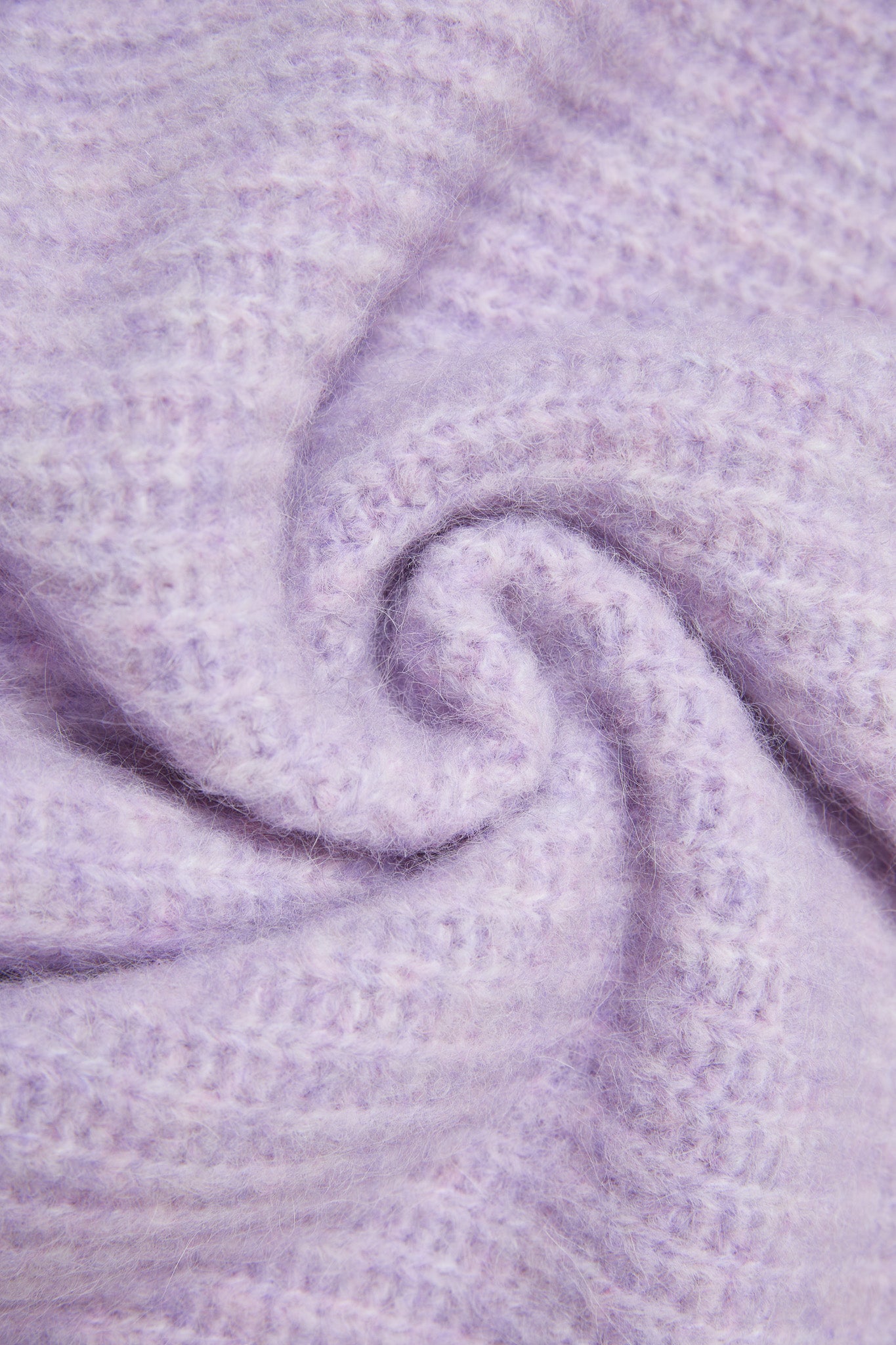 Immy V-neck Basic Alpaca wool Knit Jumper - Purple