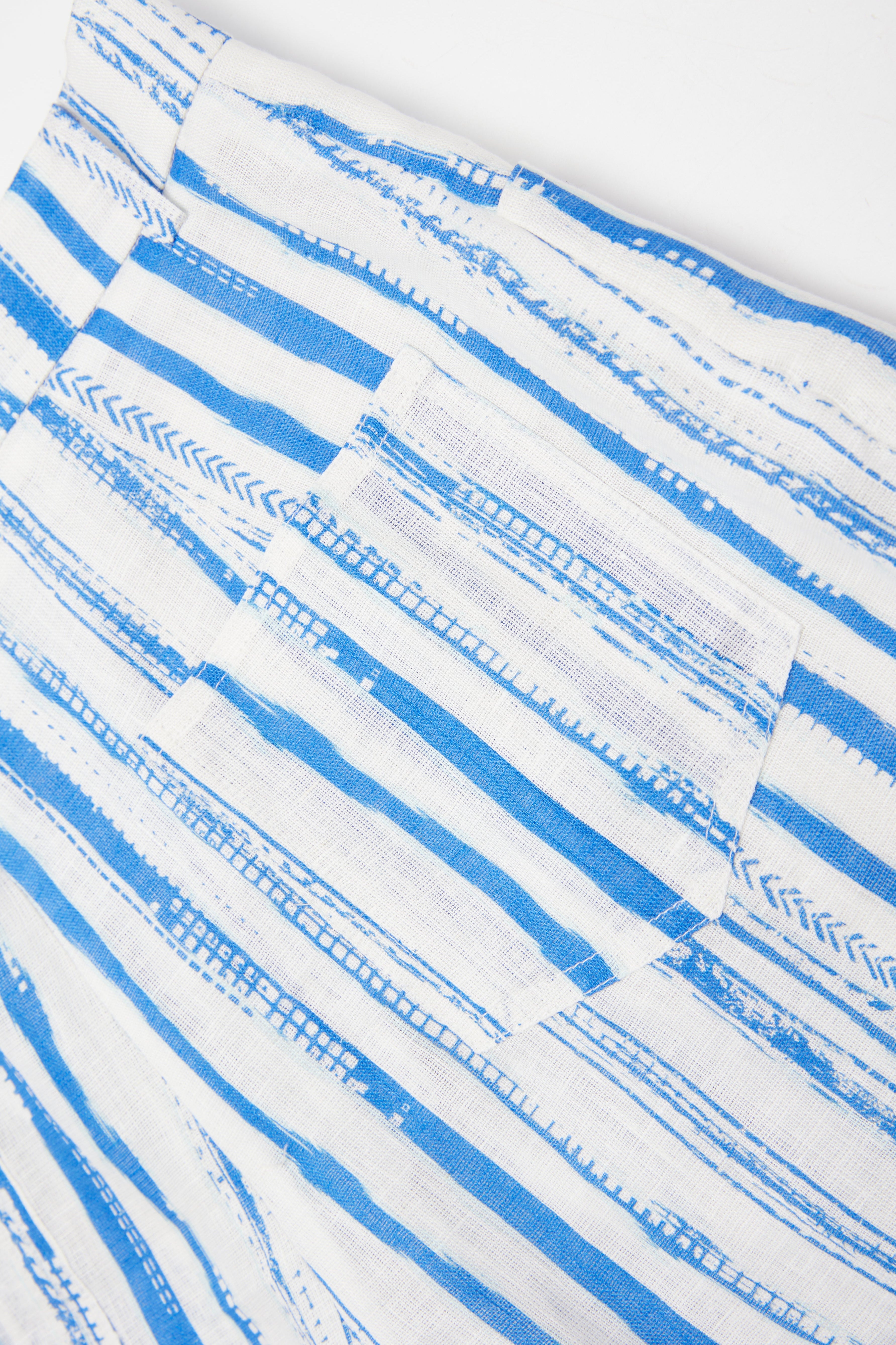 Dody Shorts - Blue Stripe