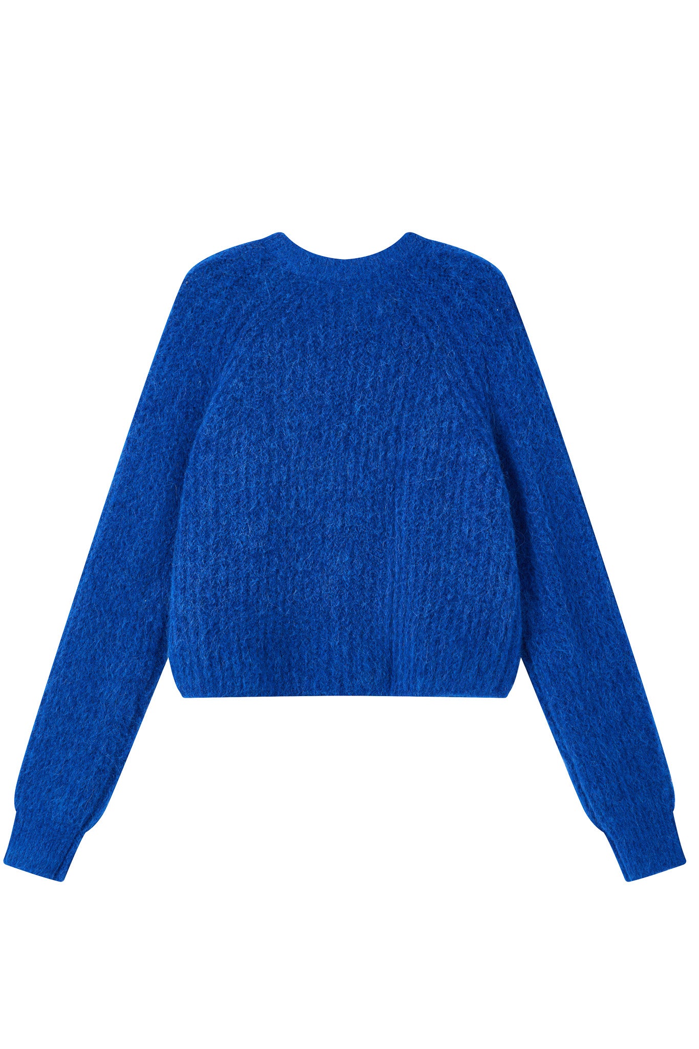 Janet Ribbed Alpaca wool Knit Jumper - Royal Blue