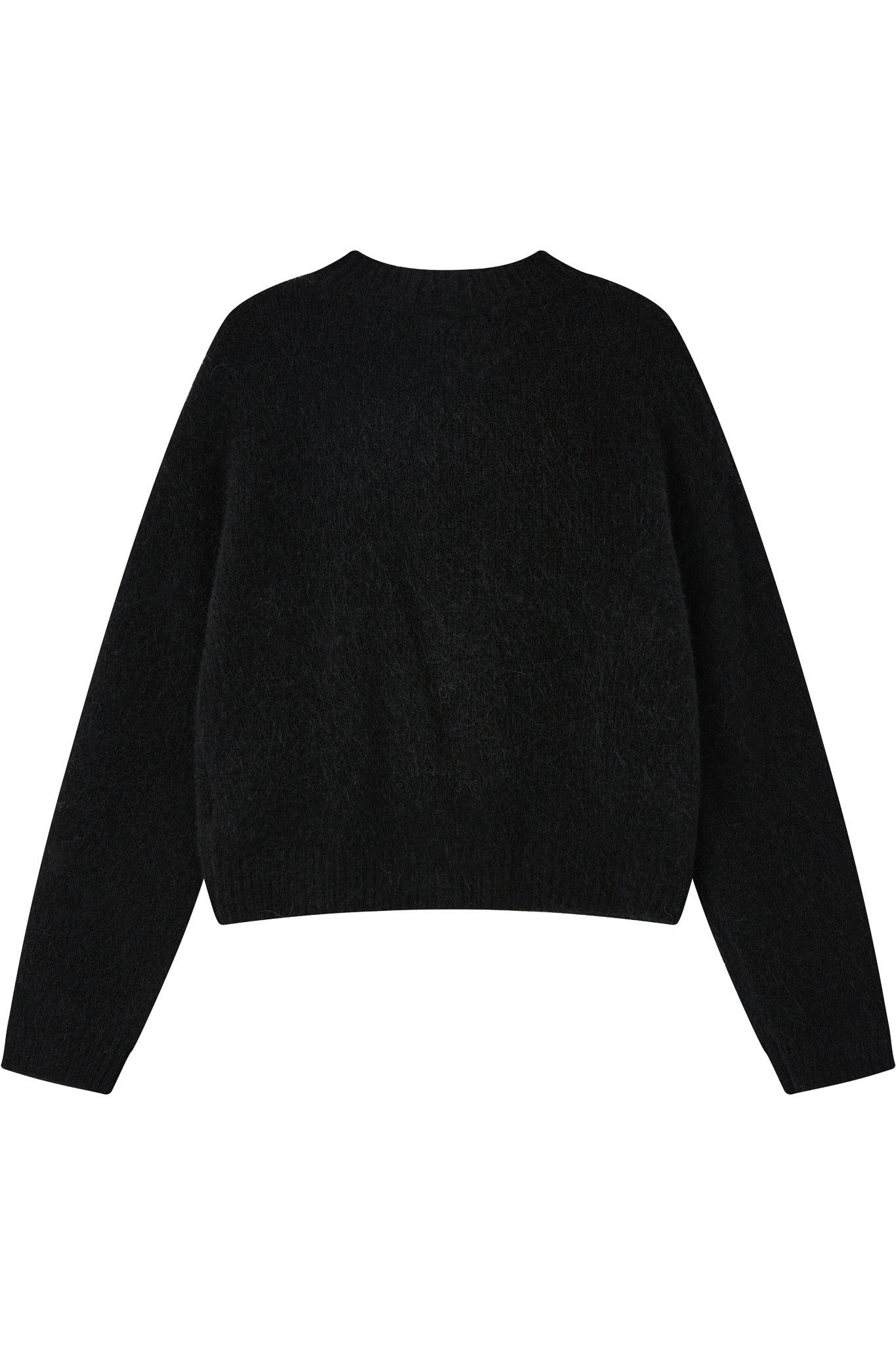 Lara Basic Alpaca wool Knit Jumper - Black