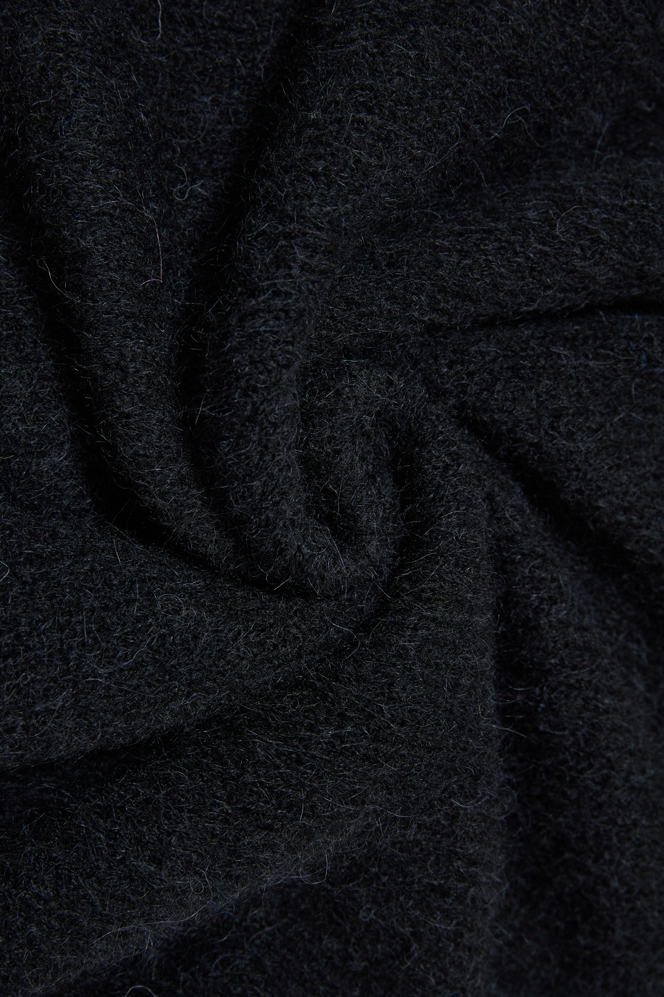 Lara Basic Alpaca wool Knit Jumper - Black