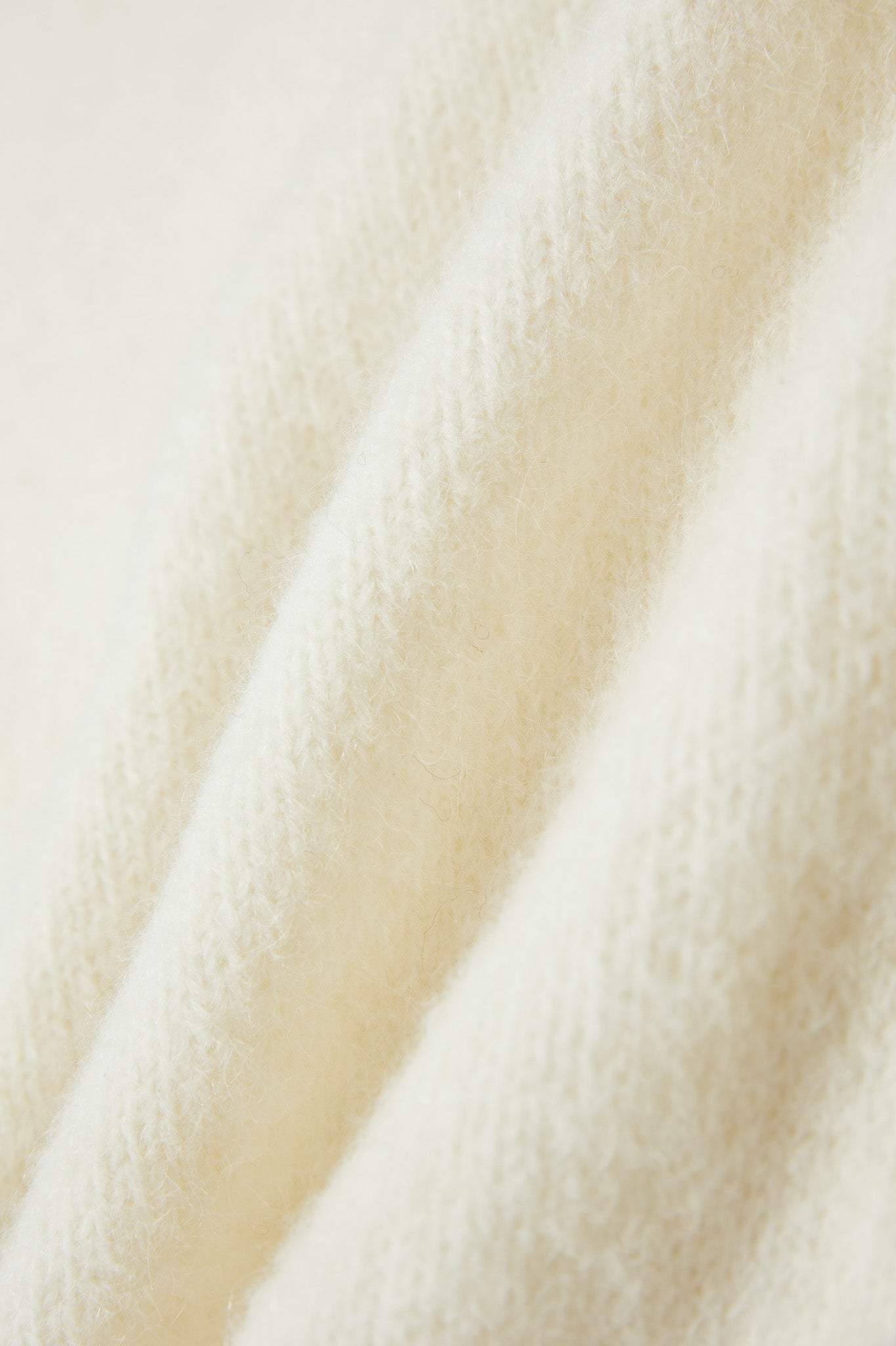 Lara Basic Alpaca wool Knit Jumper - White