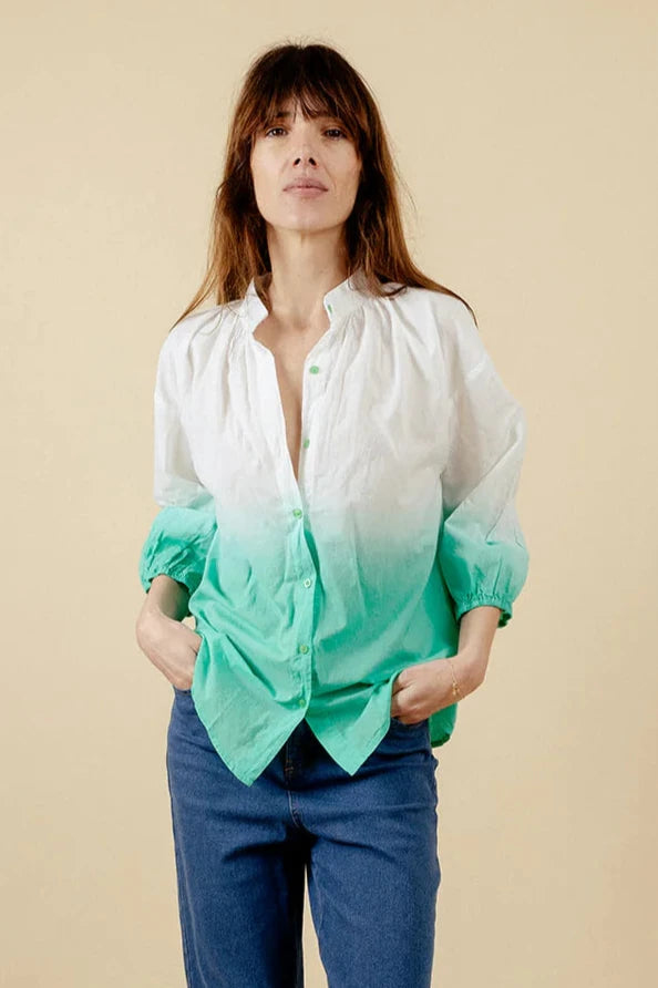 Tie die Shirt - Green