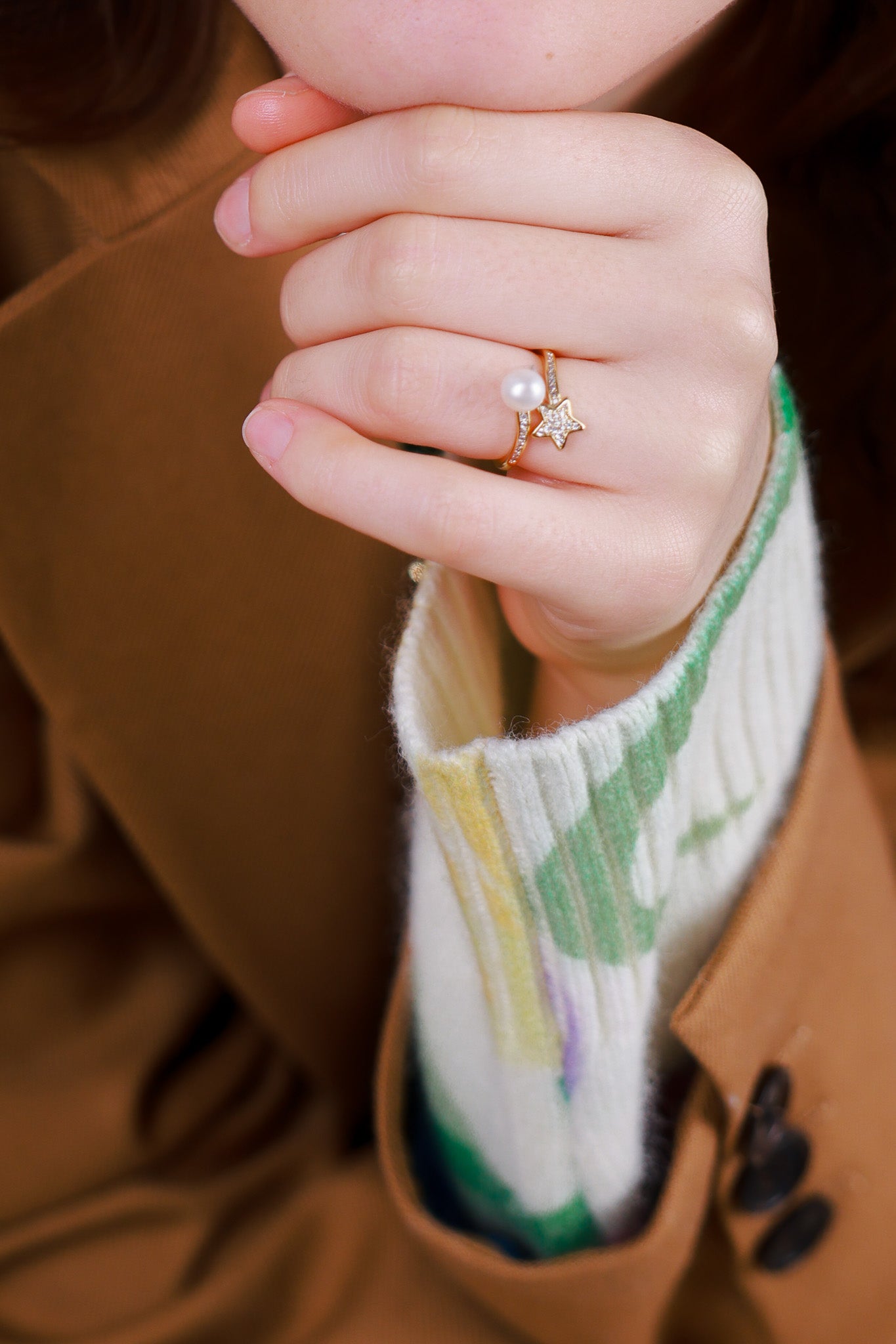 Star Pearl Ring