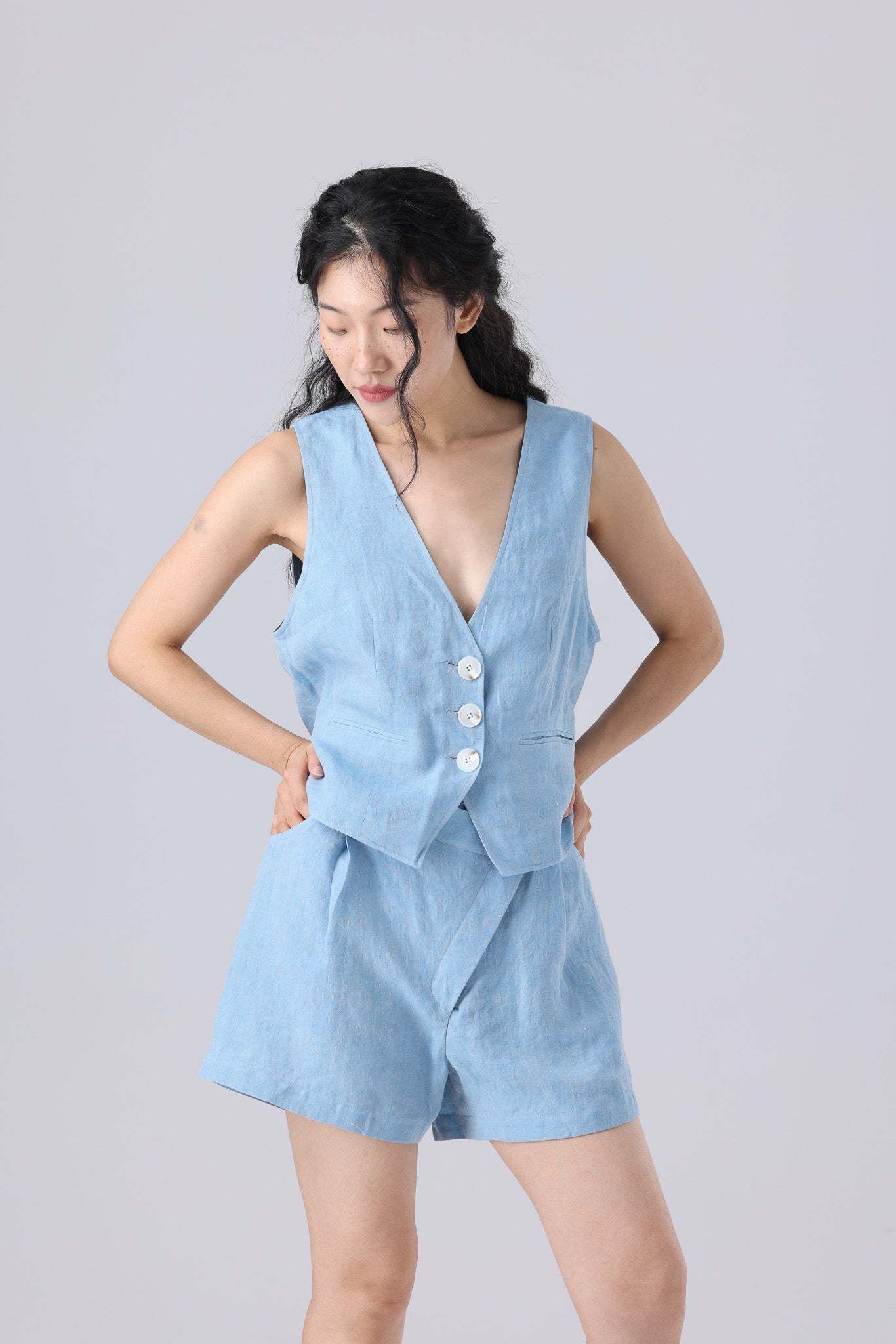 Dody Vest - Blue