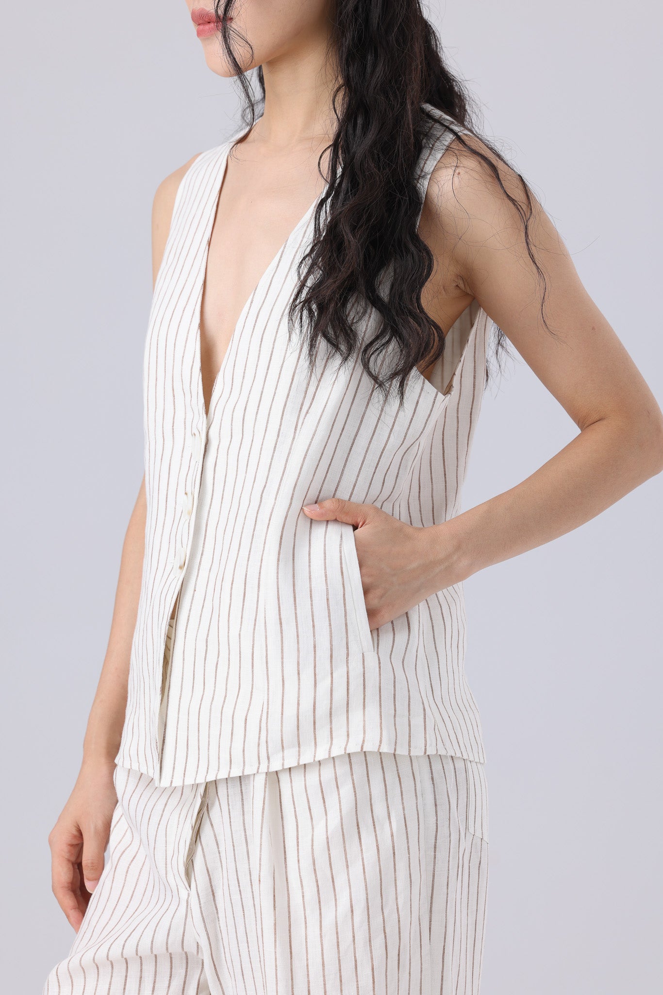 Harriet Vest - Stripe