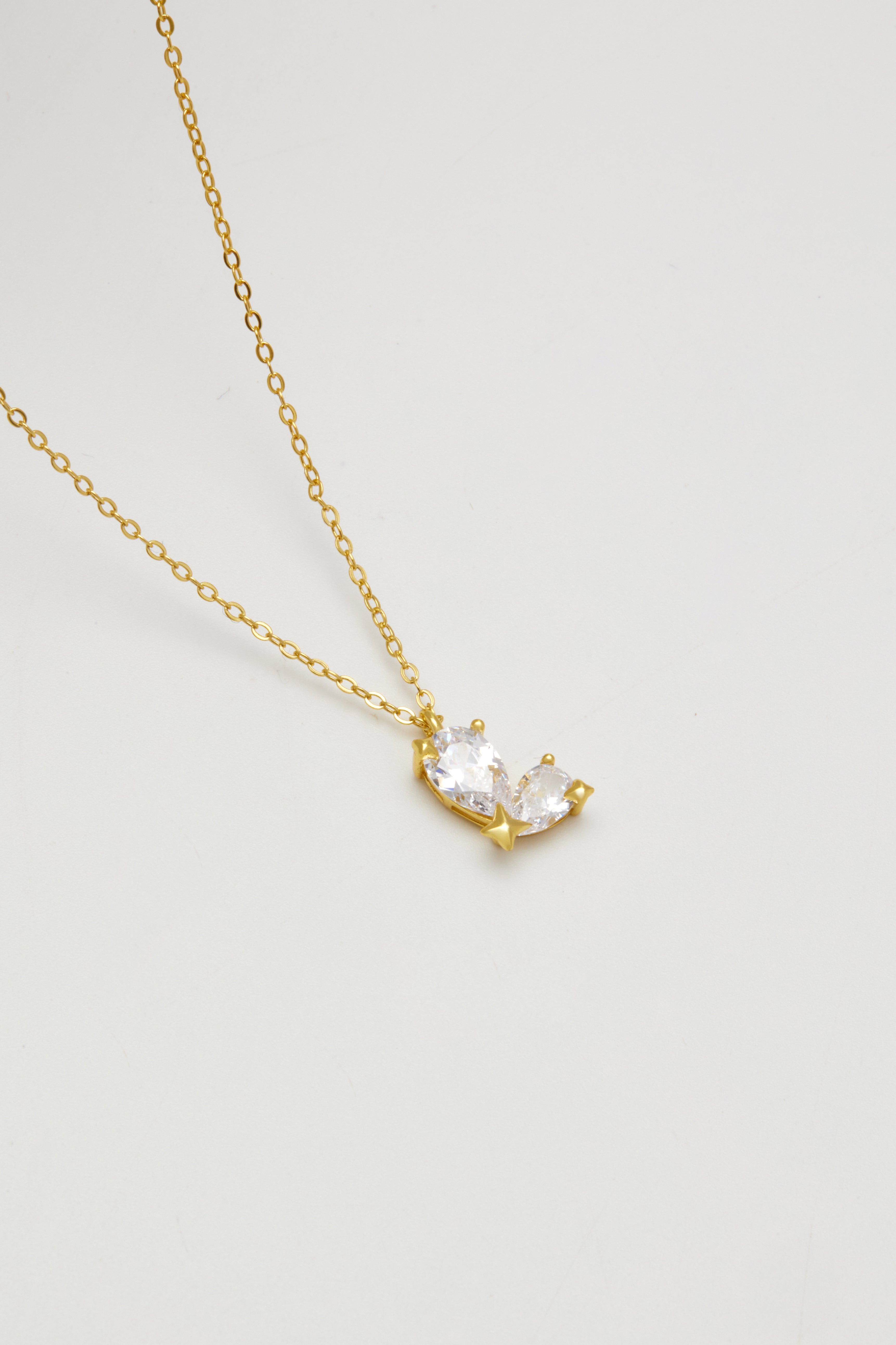 Sterling-Anne Heart Necklace