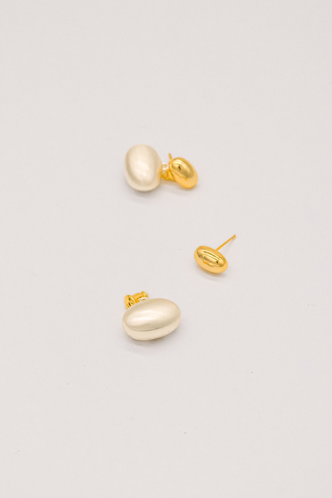 Sue Gold and Silver Earrings