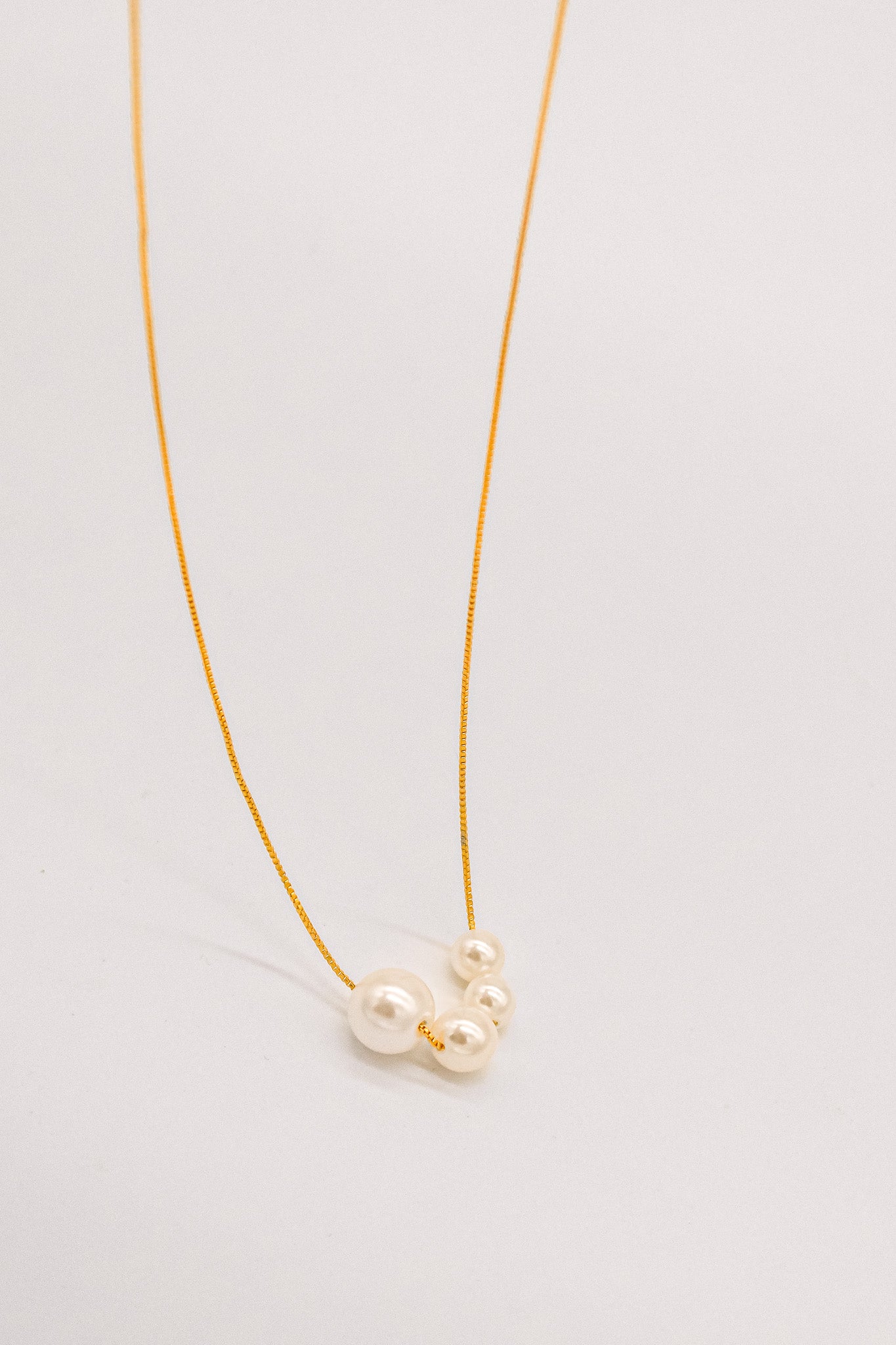 Lindy Four Pearl Necklace