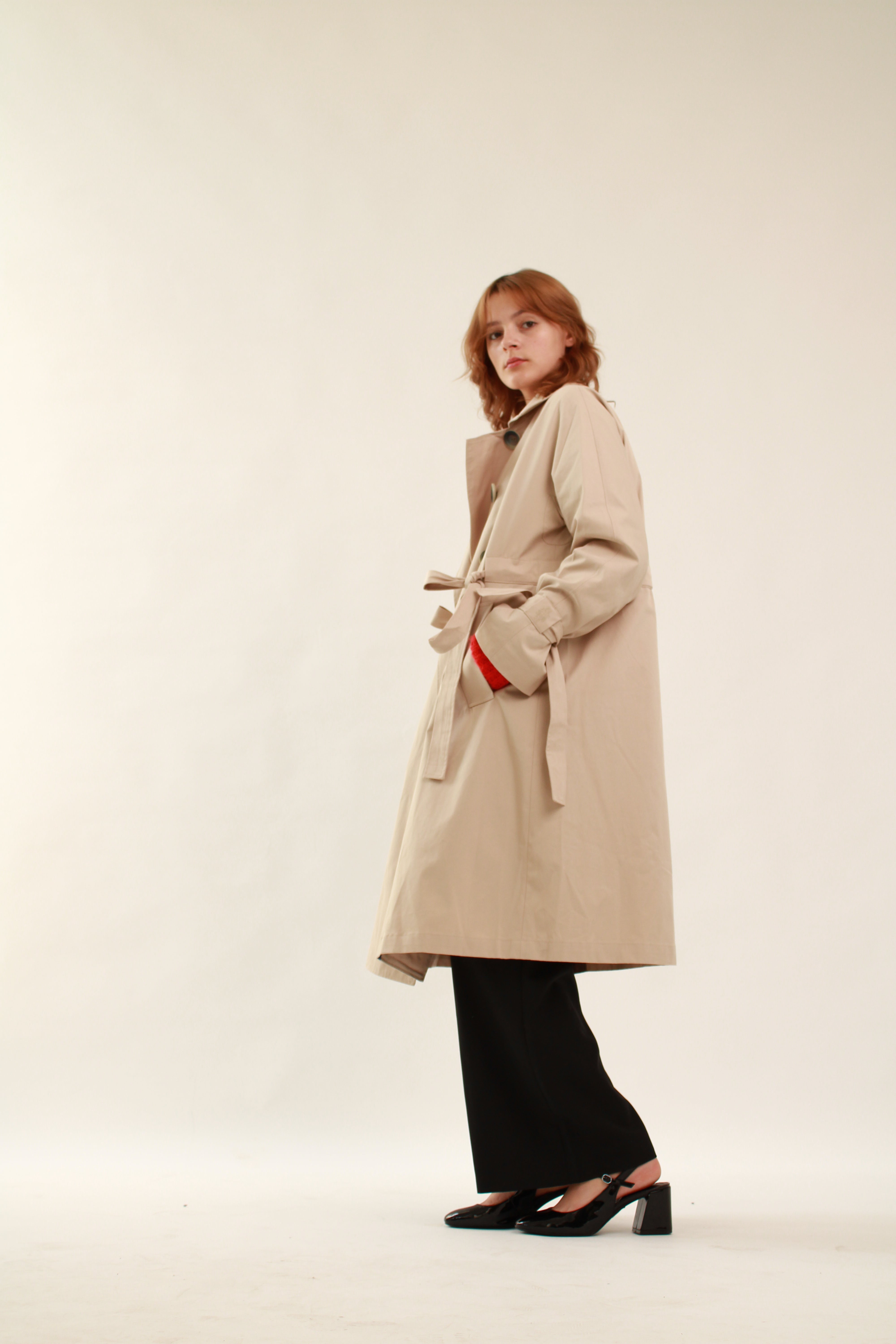Trench Coat Beige - Long