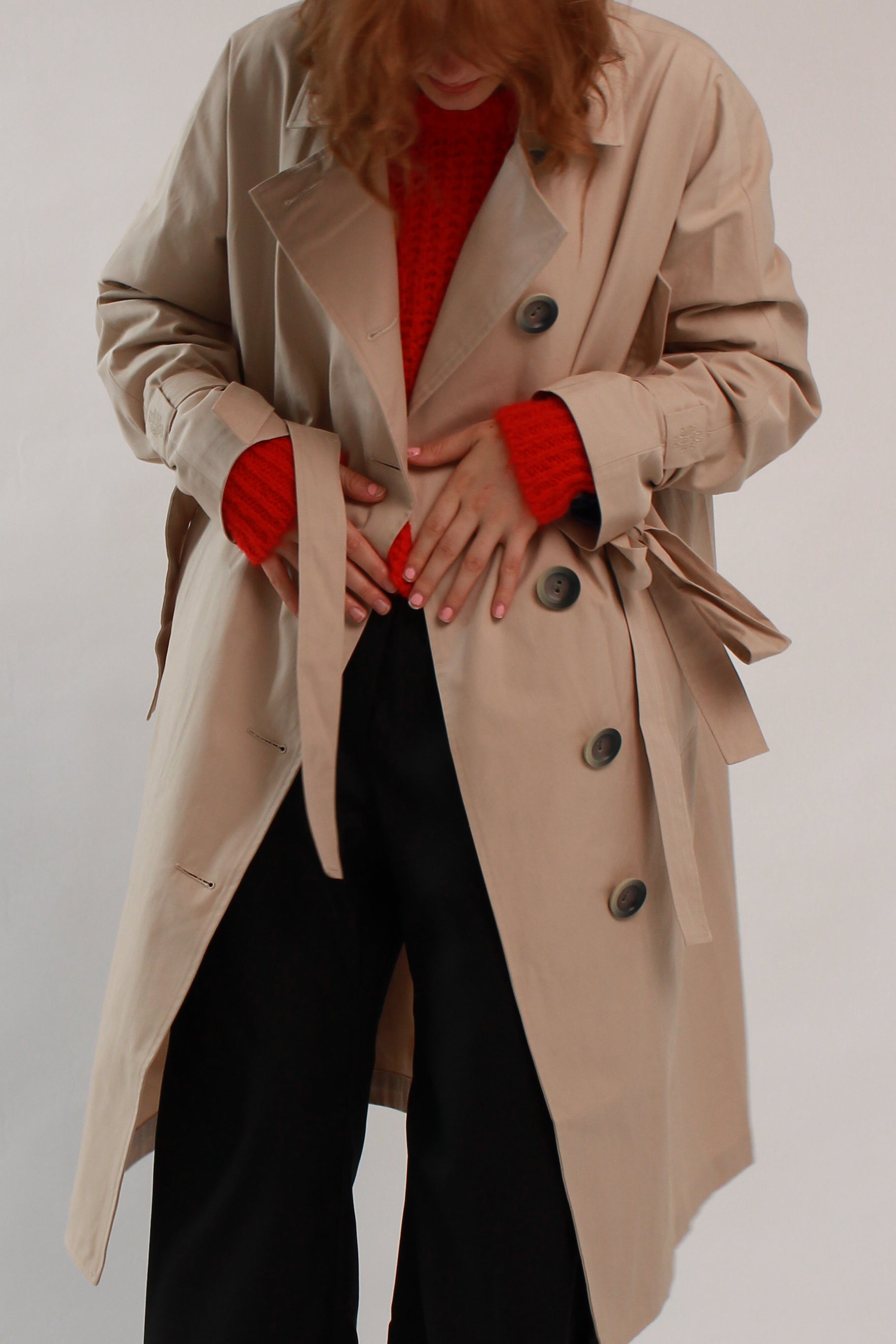 Trench Coat Beige - Long