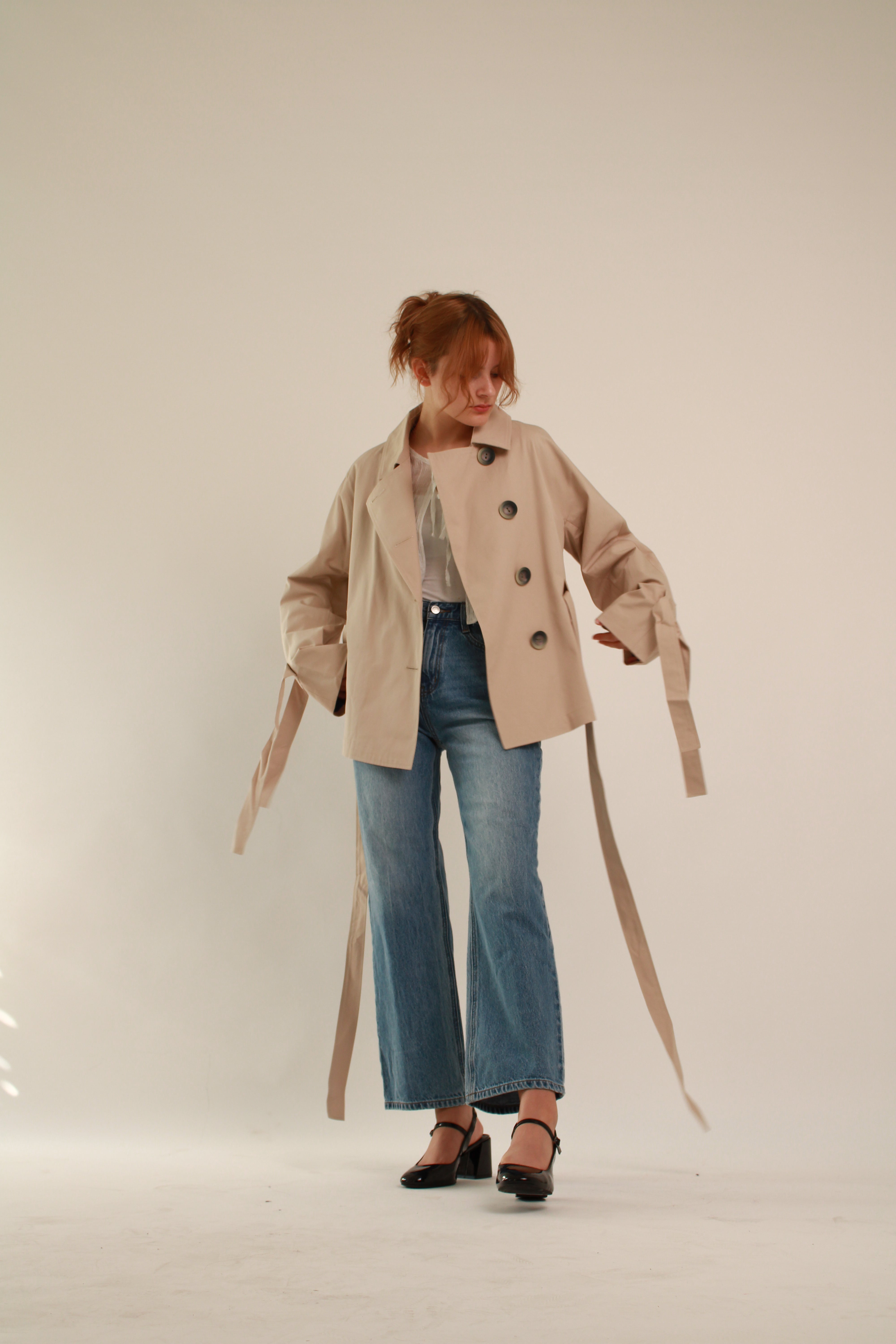 Trench Coat Beige - Short