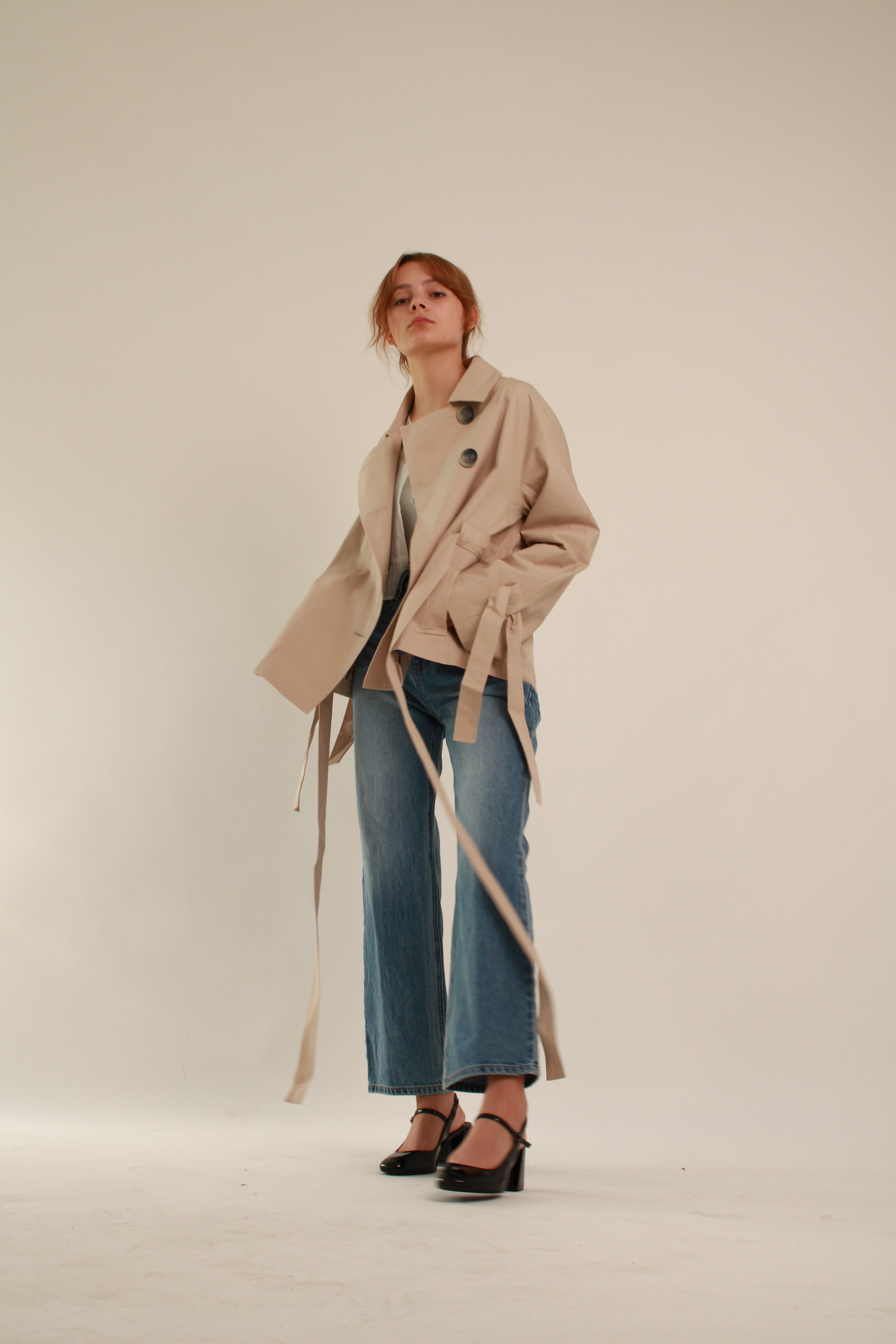 Trench Coat Beige - Short