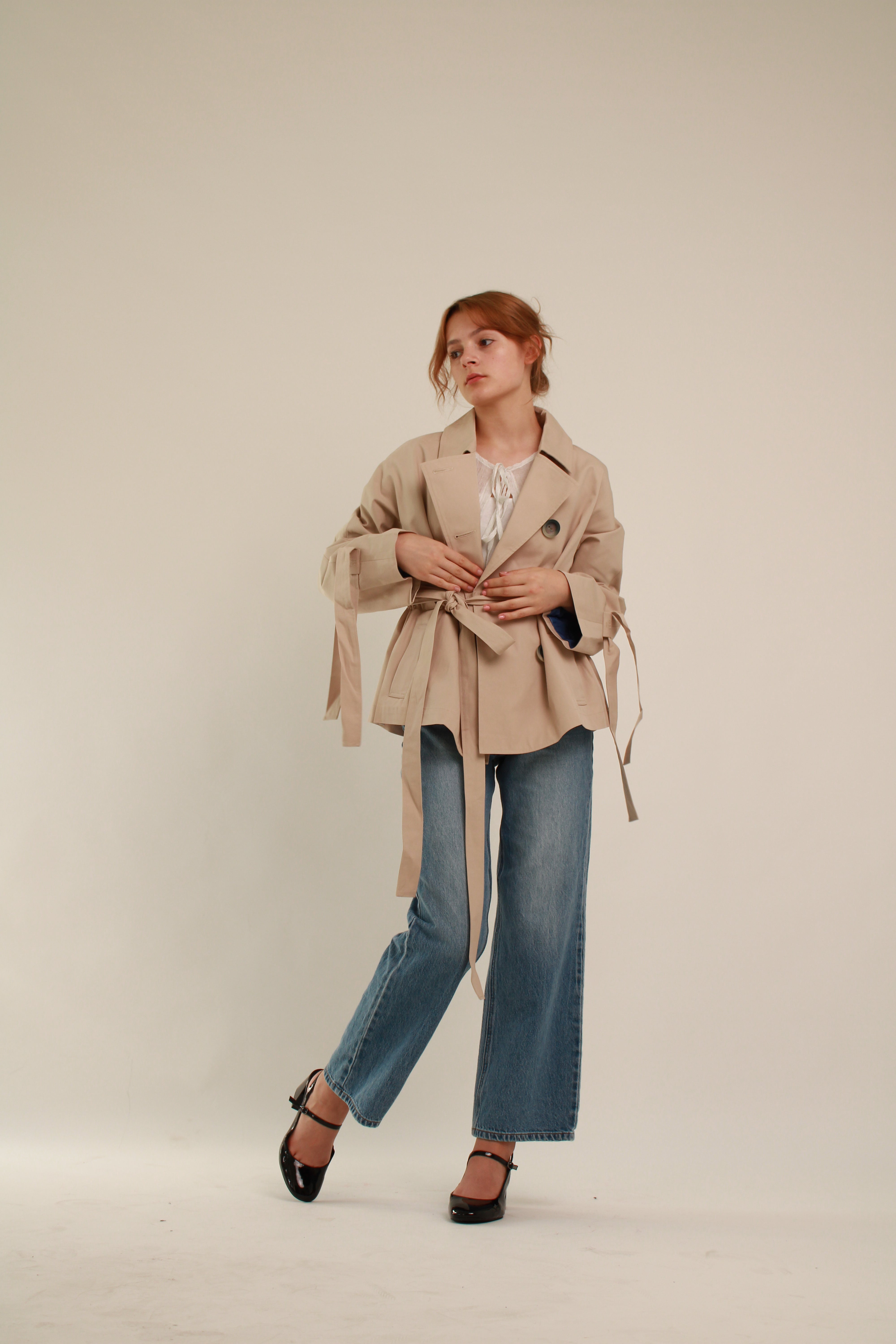 Trench Coat Beige - Short