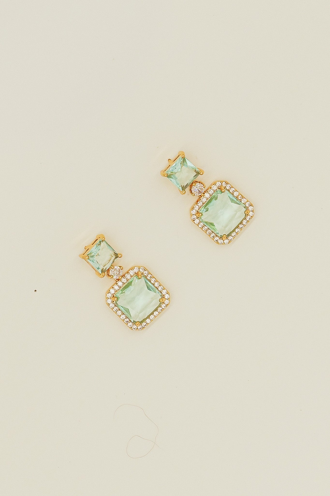 Jane Blue Crystal Earrings