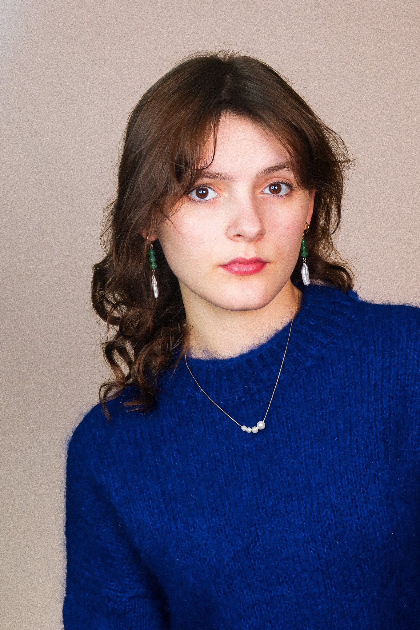 Lindy Four Pearl Necklace