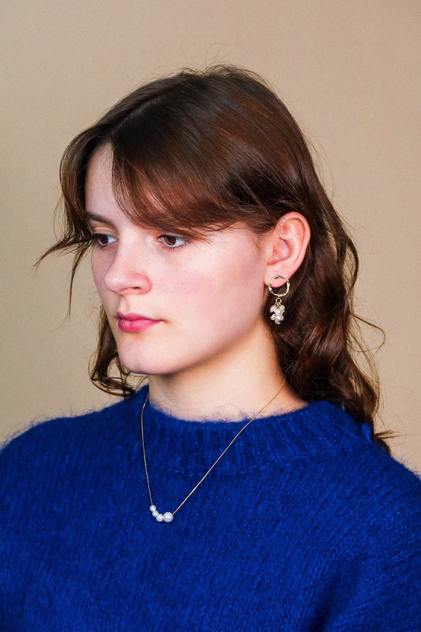 Jin Mini Pearl Drop Earrings