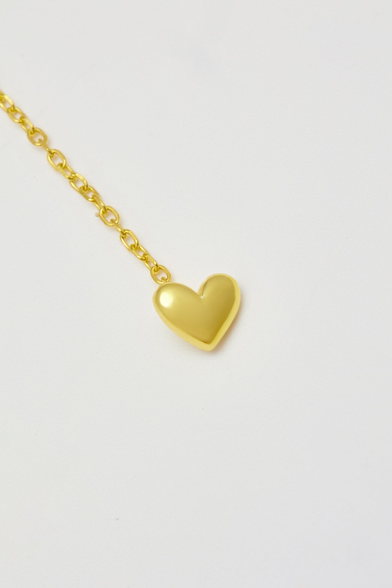 Sterling-Dangly heart earrings