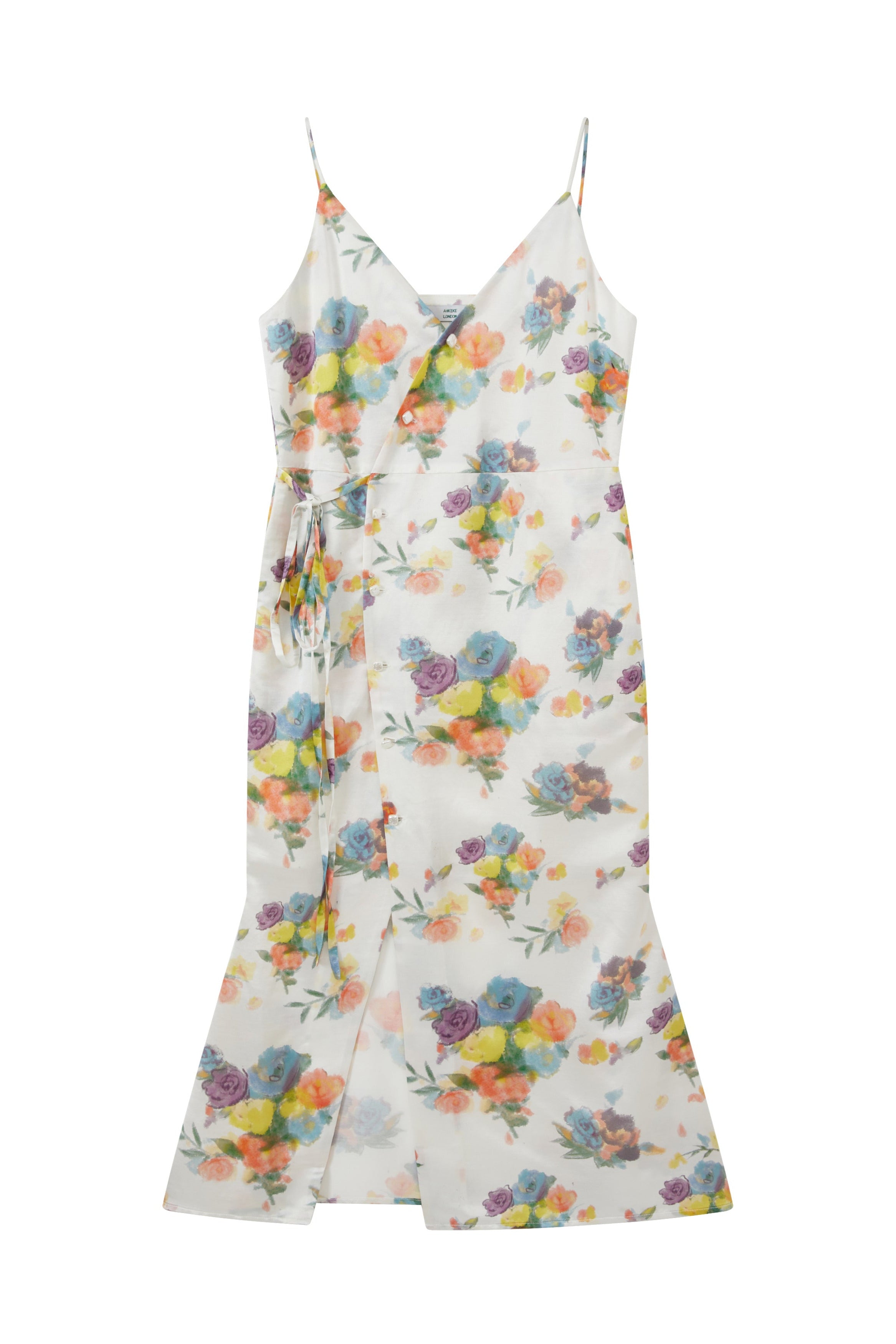 Cindy Dress Long-White