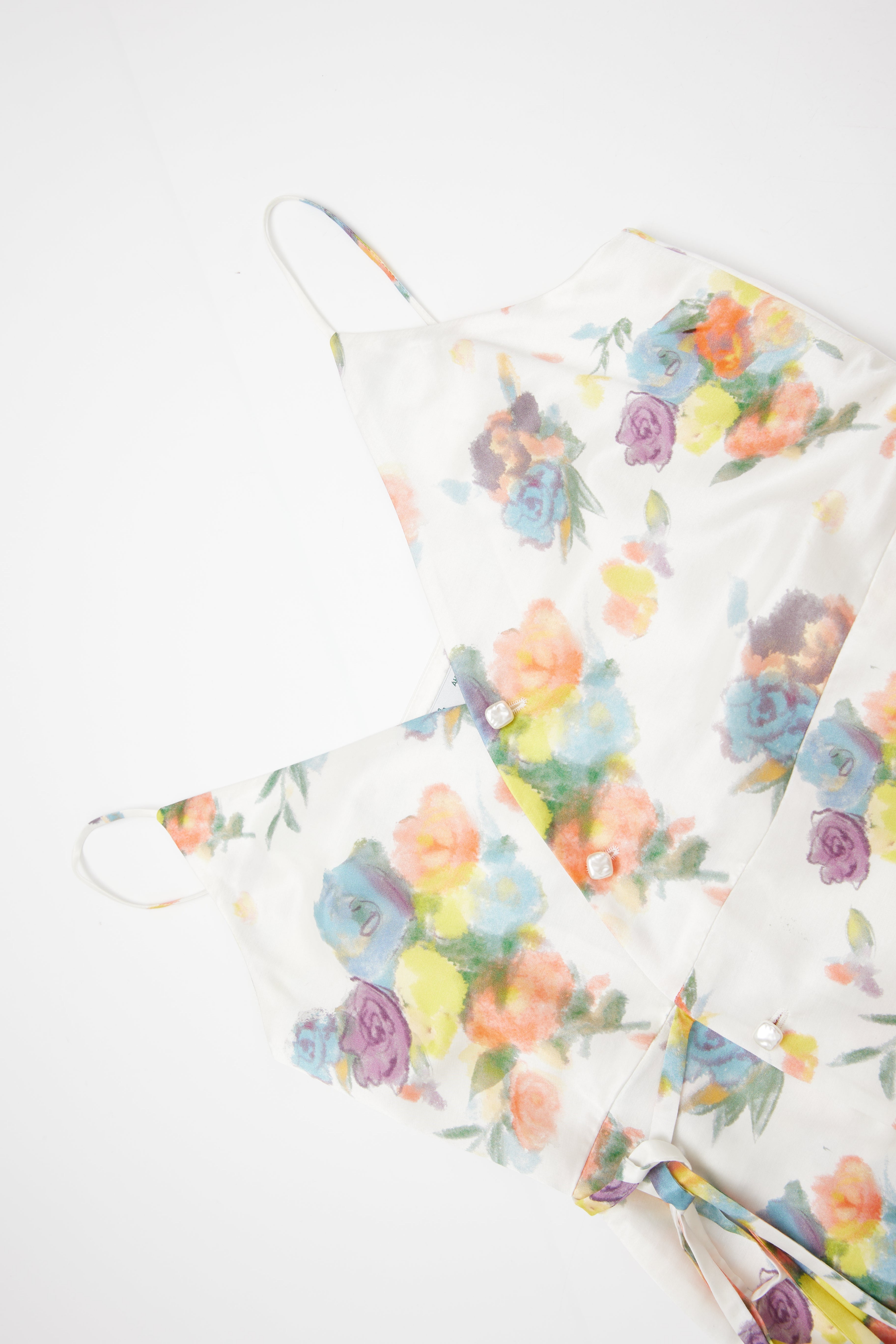 Cindy Dress Long-White