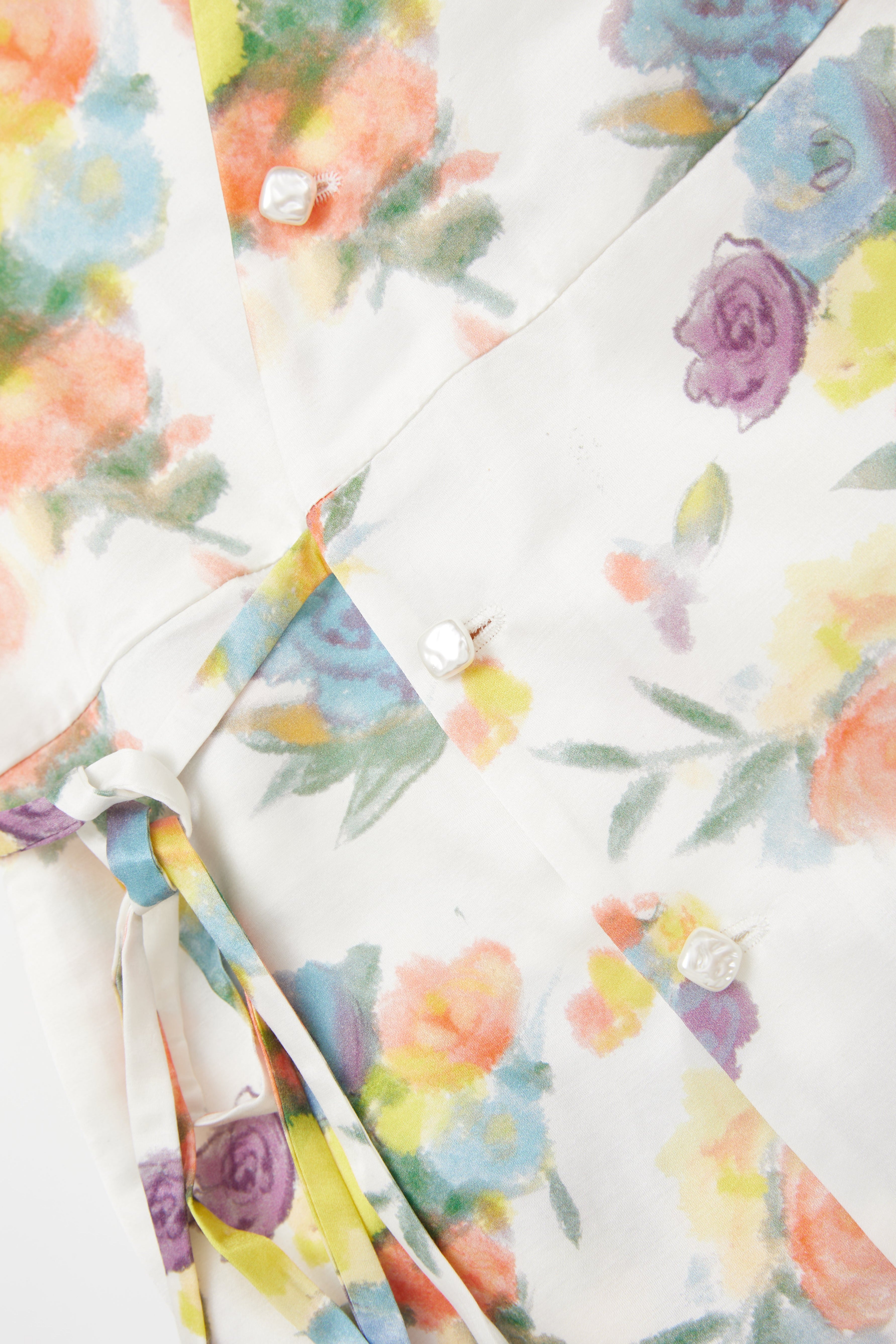 Cindy Dress Long-White