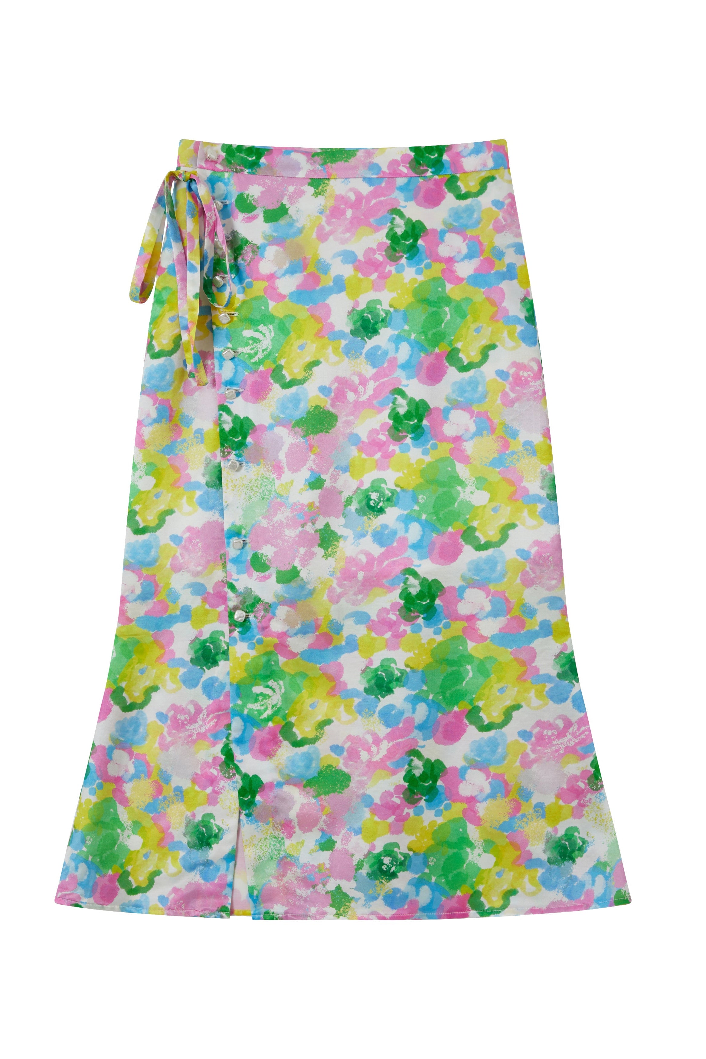 Ella Skirt - Pink Green