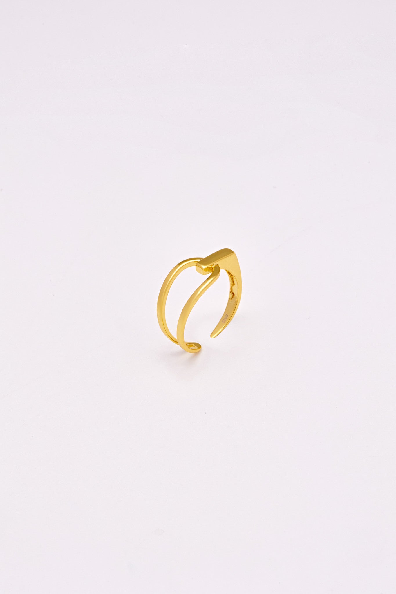 Sterling-Alice Gold Ring