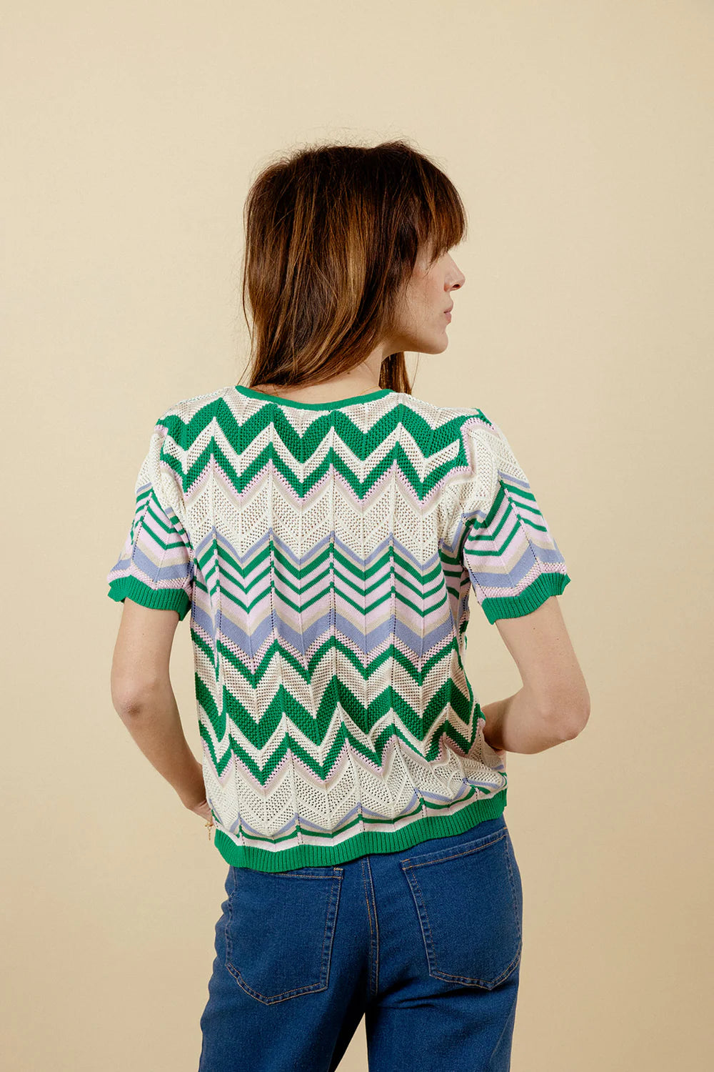 Summer Wave Set Top - Green