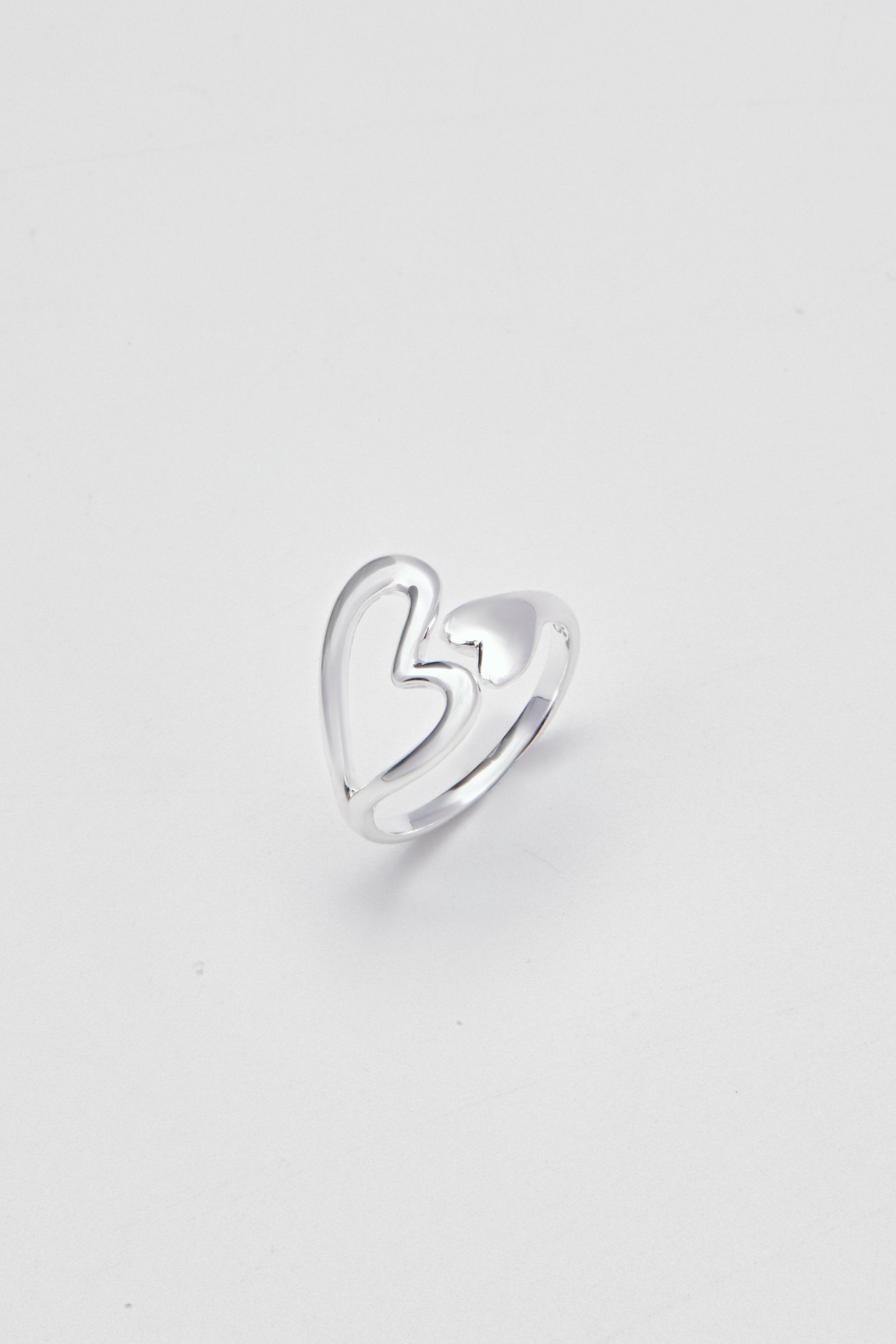 Sterling-Heart Ring