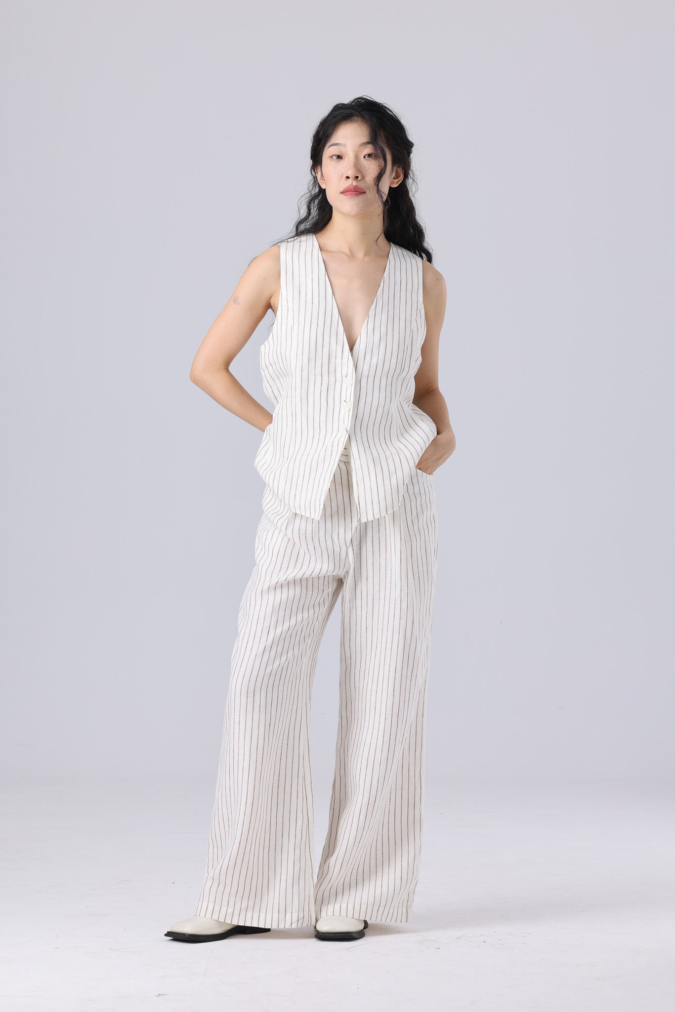 Harriet Vest - Stripe