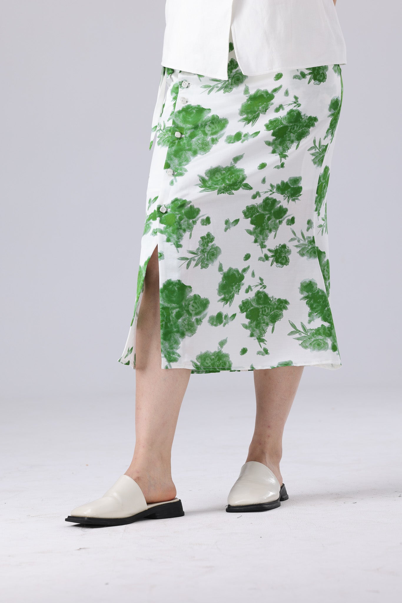 Ella Skirt-White