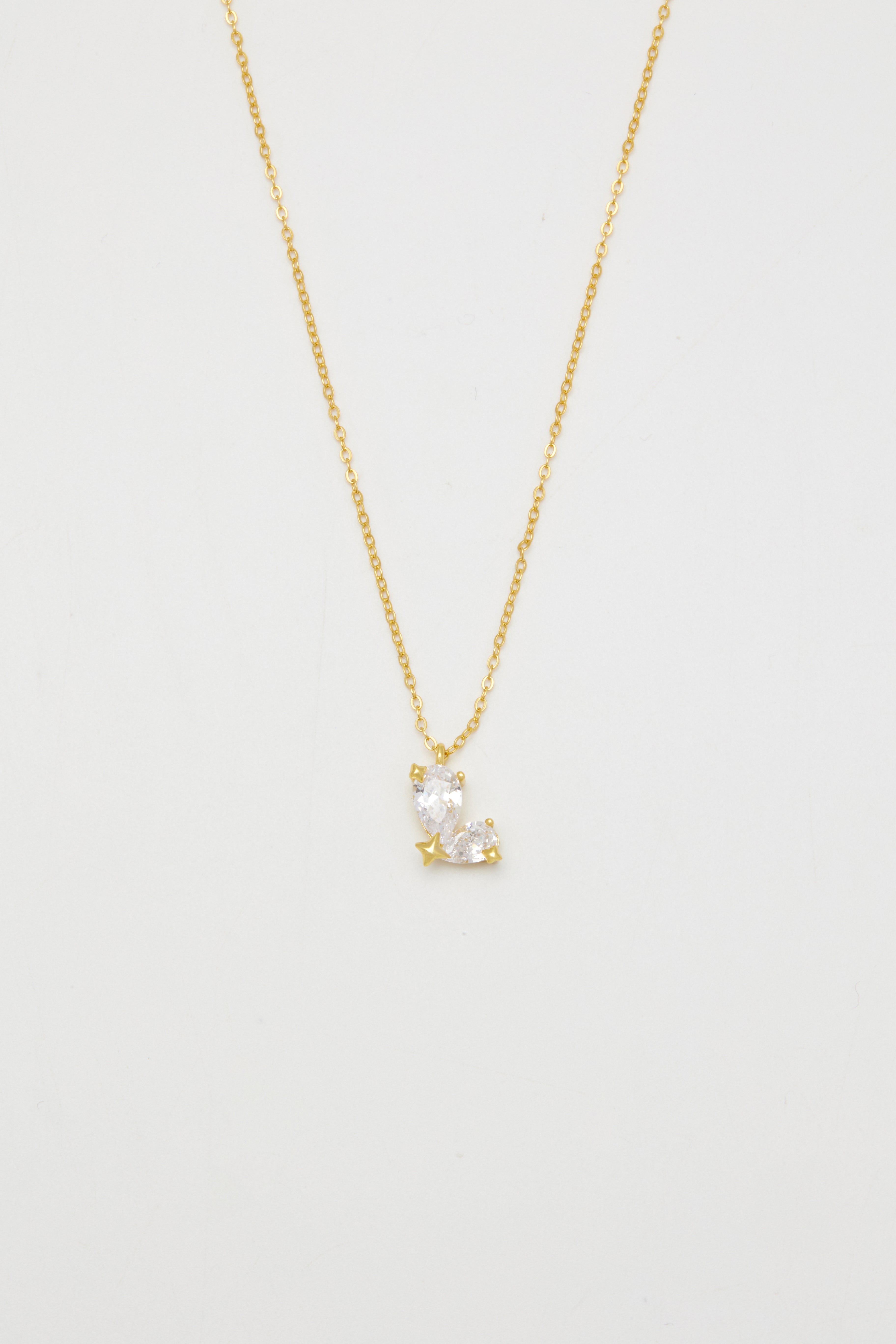 Sterling-Anne Heart Necklace