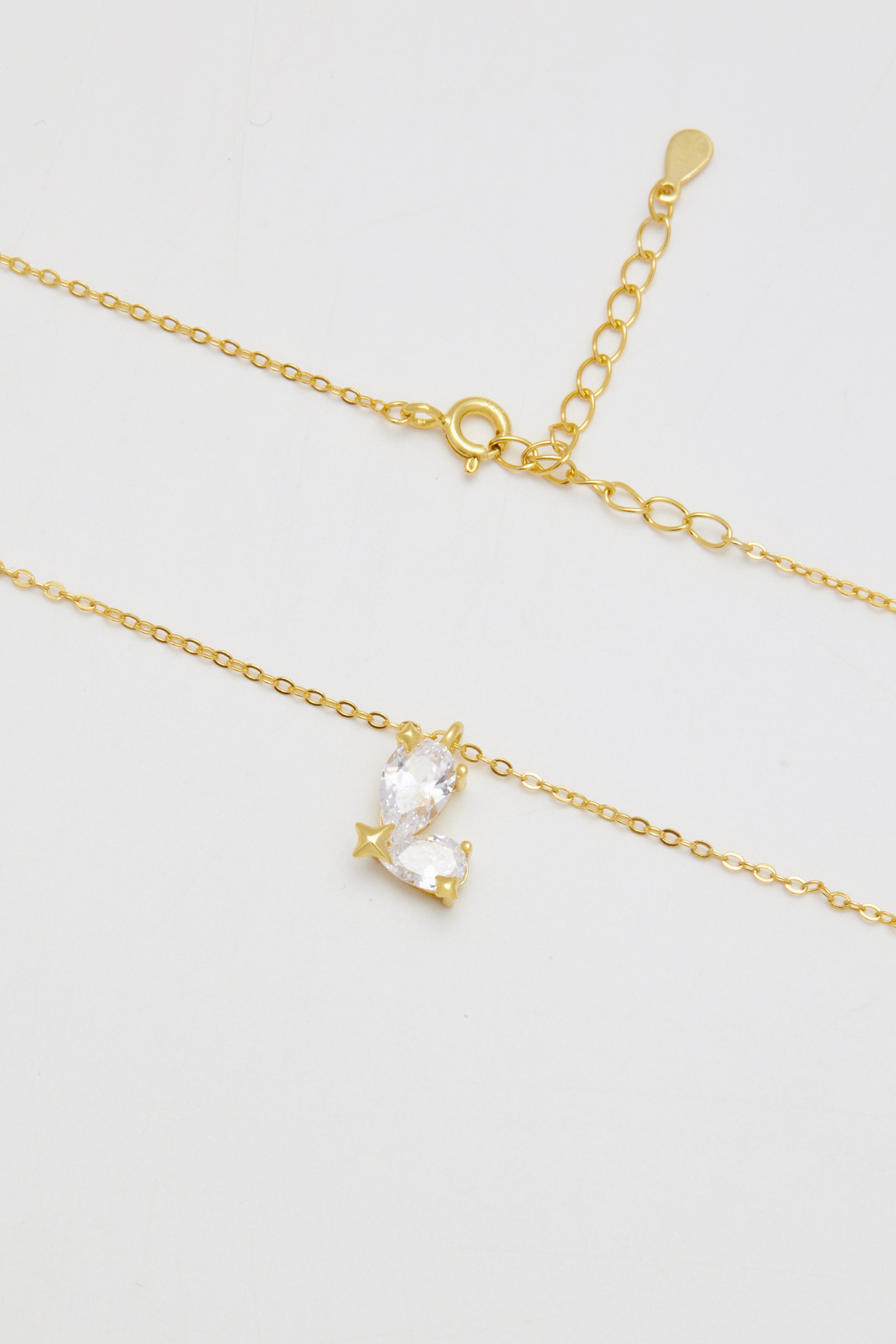 Sterling-Anne Heart Necklace