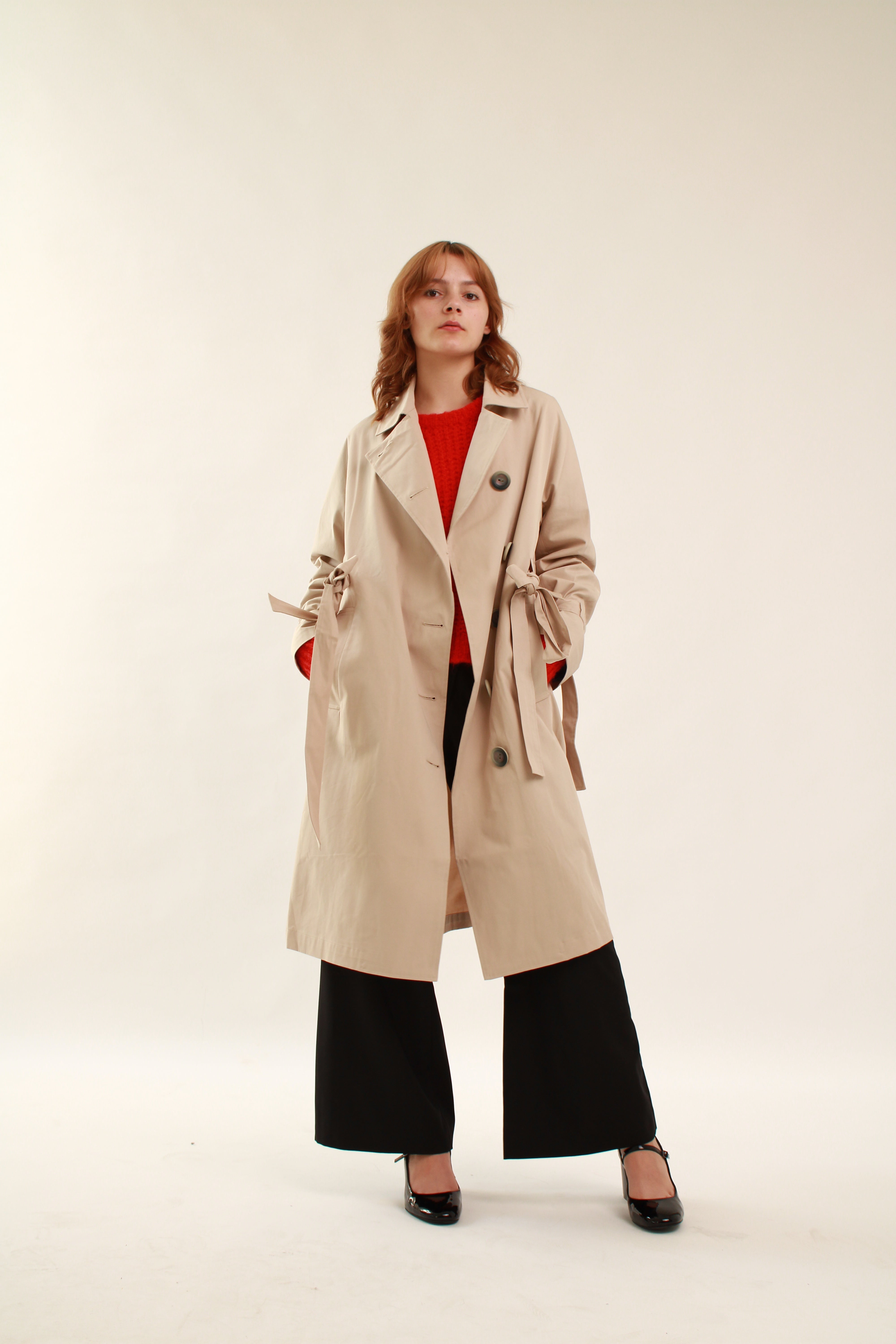 Trench Coat Beige - Long