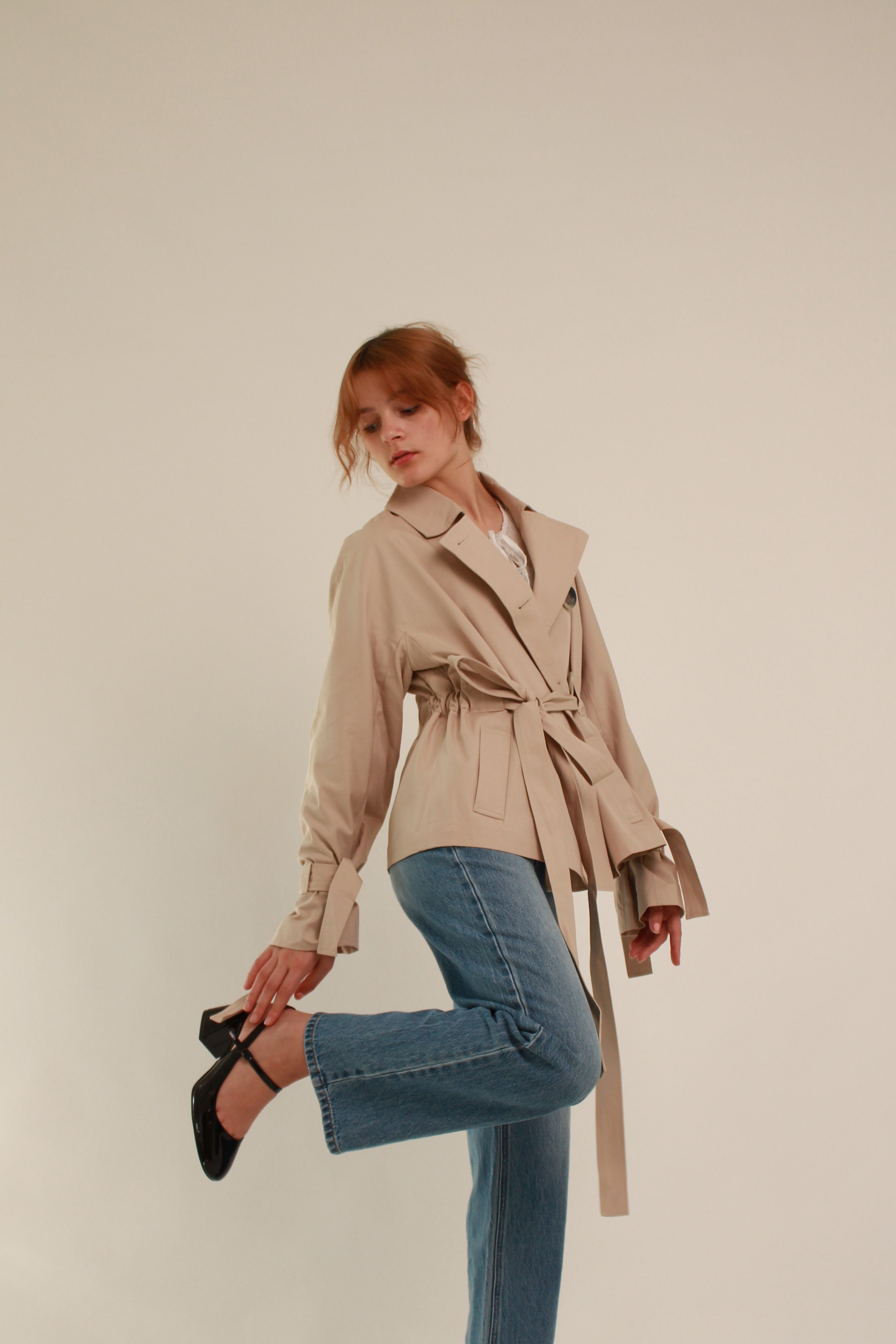 Trench Coat Beige - Short