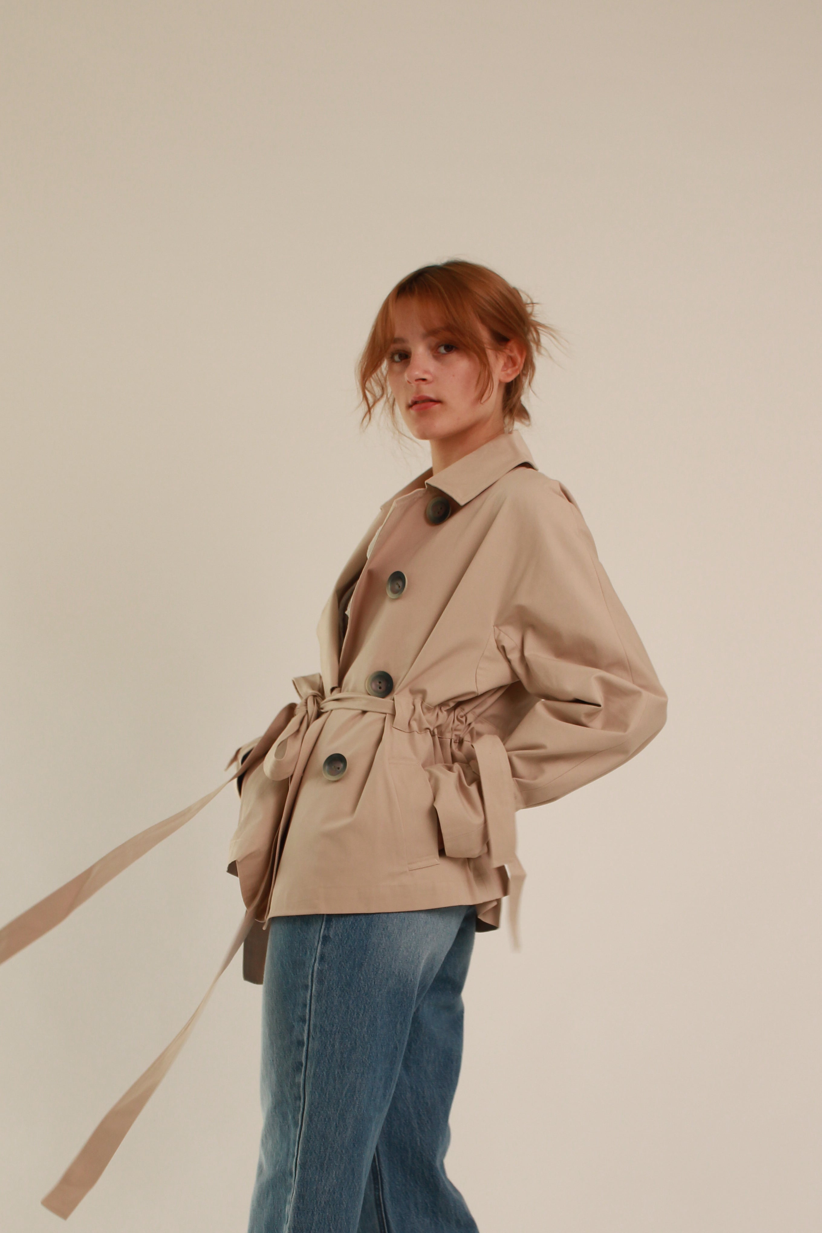 Trench Coat Beige - Short