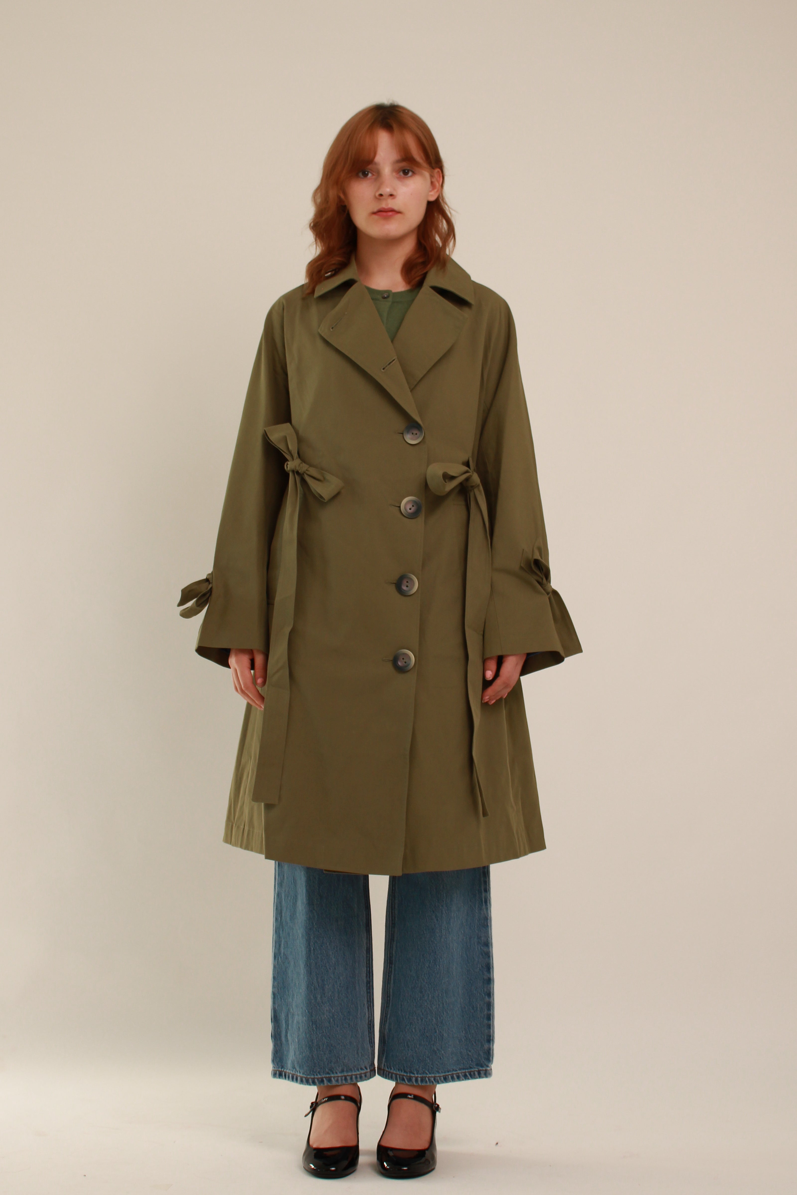 Trench Coat Green - Long