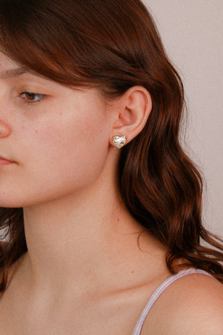 Star in your heart stud Earrings